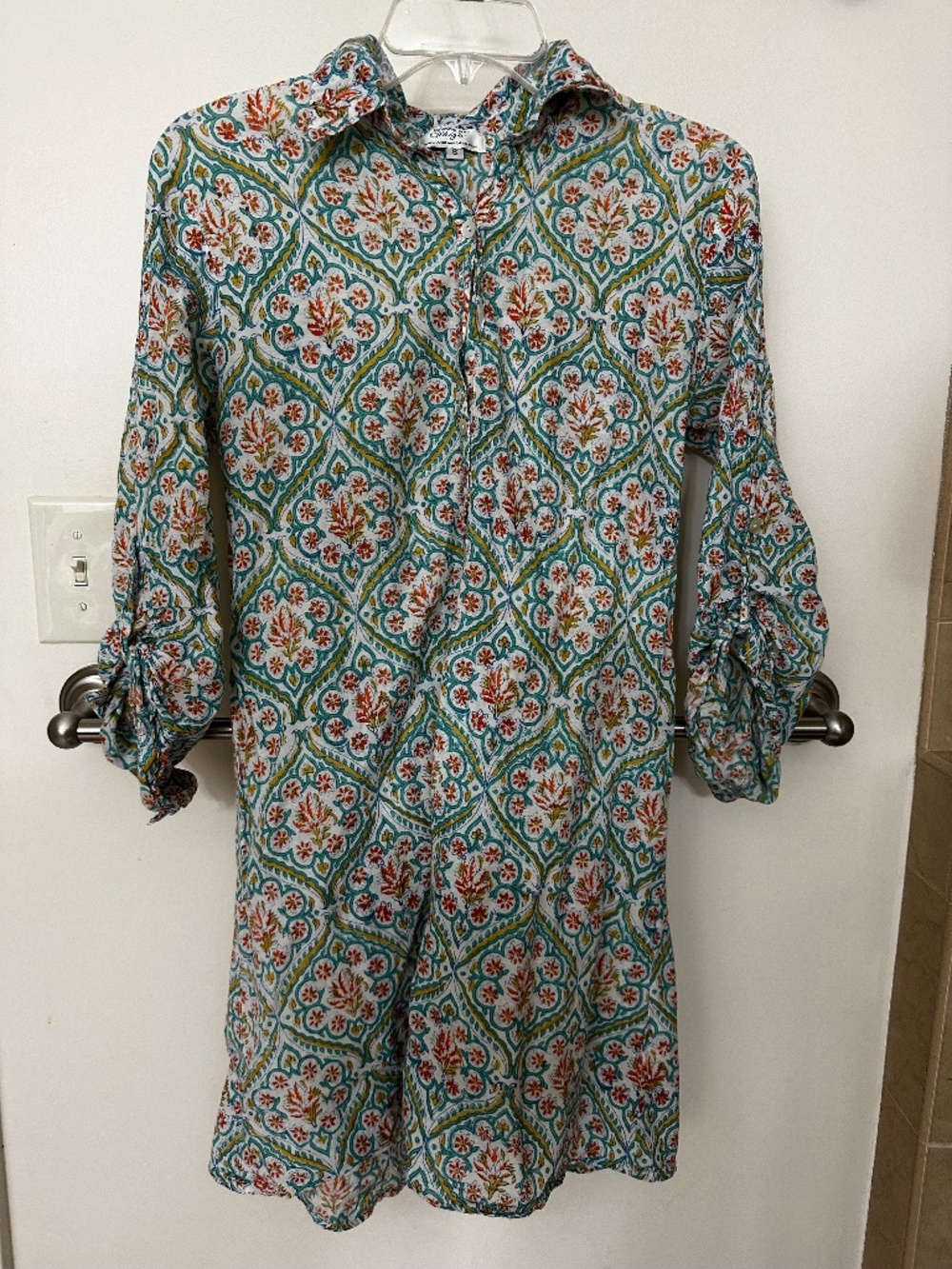 Brand: Vintage Ibiza mediterranean t-shirt dress